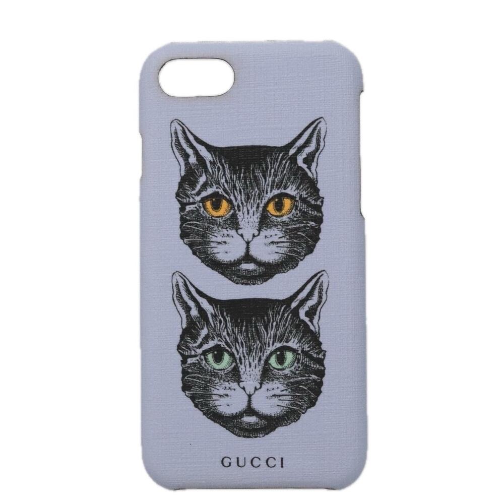Gucci Cat Iphone8 Iphone Case Purple